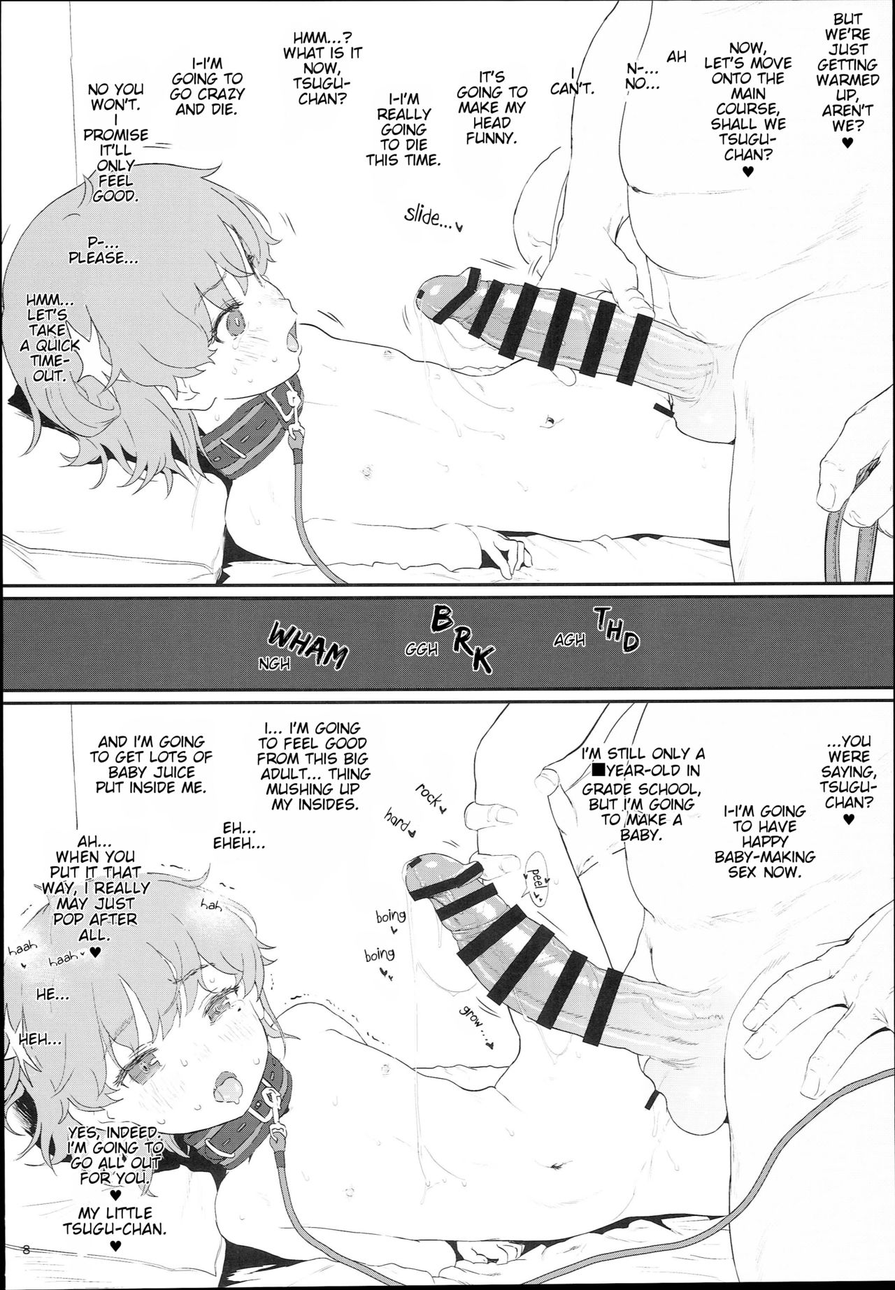Tsugu-chan ga Kowareru made Asonda yo | I played with Tsugu-chan 'til she broke. page 8 full