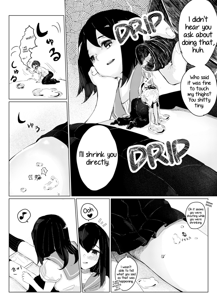 Sachie-chan wa Chiisakushitai | Sachie-chan Wants to Make Him Smaller page 11 full