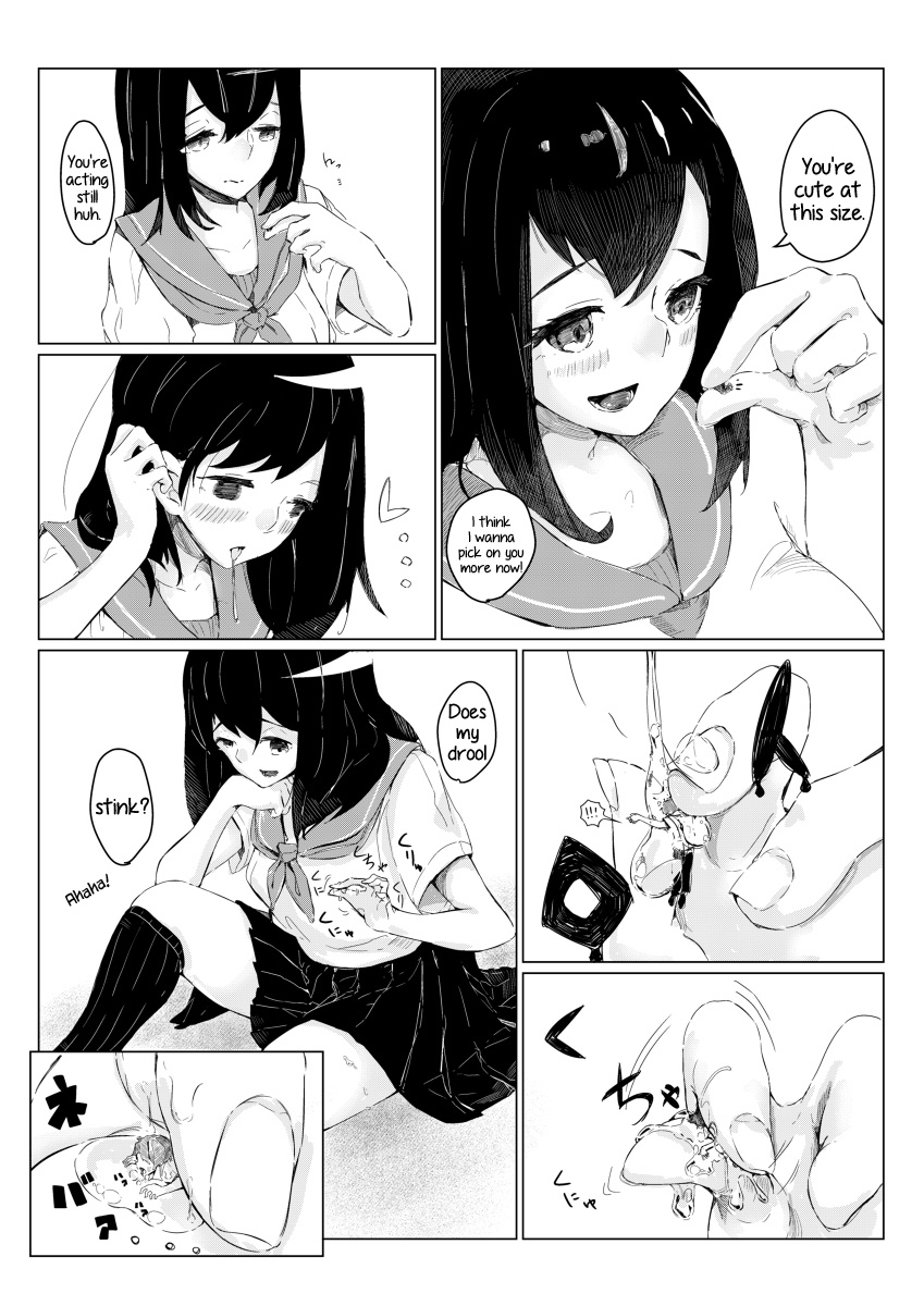 Sachie-chan wa Chiisakushitai | Sachie-chan Wants to Make Him Smaller page 12 full