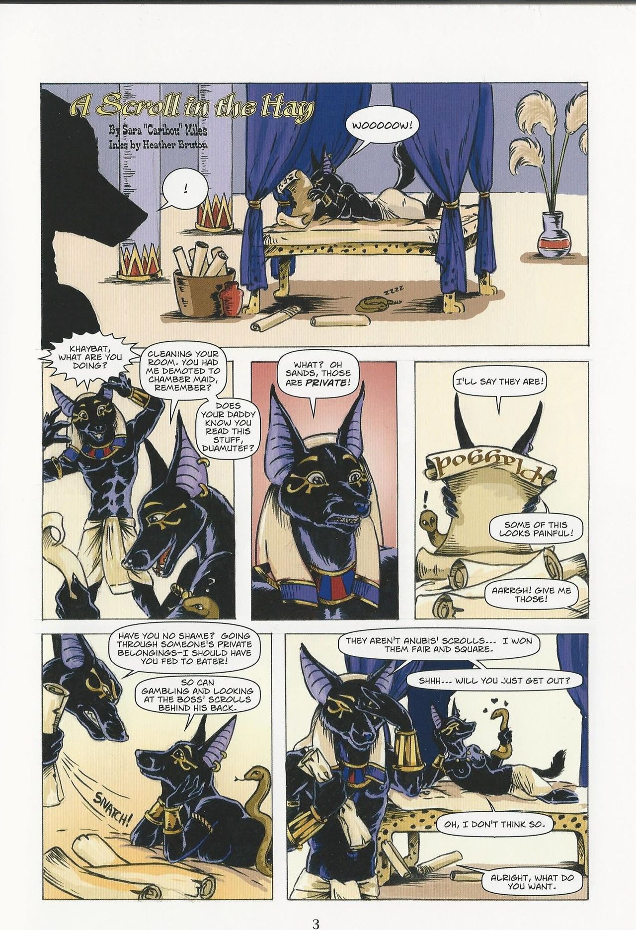 Anubis: Dark Desire page 7 full