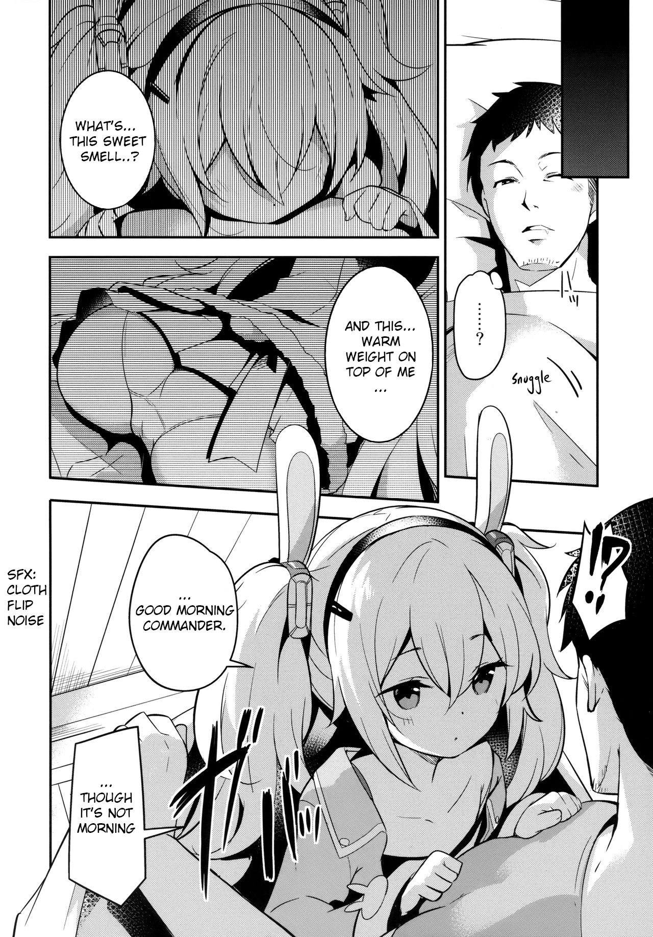 Nemurenu Laffey no Shitsukekata | Insomniac Laffey's Training Method page 5 full