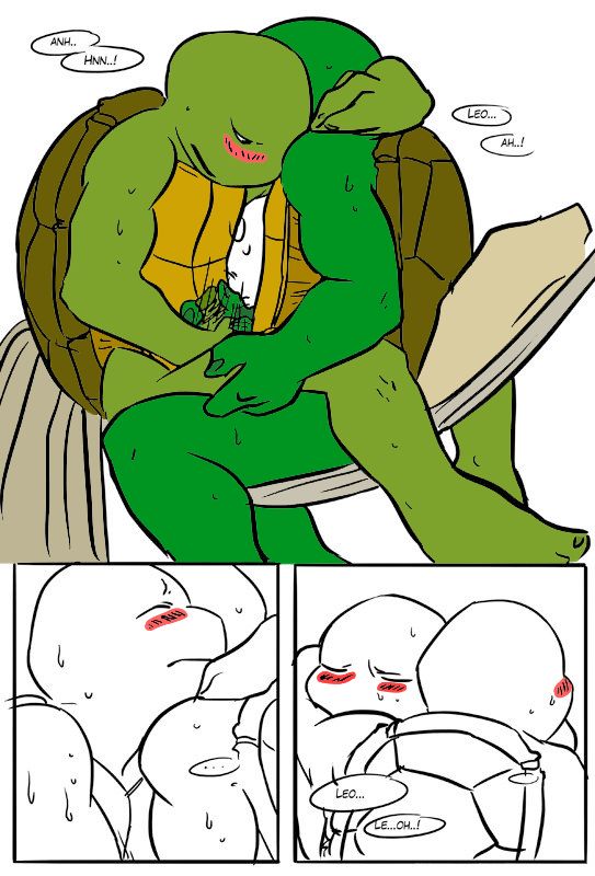 TMNT Black and Blue ch. 5 Colored by: Amateur page 12 full
