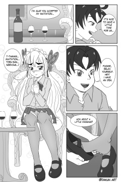 Chaika and the Feet Massage