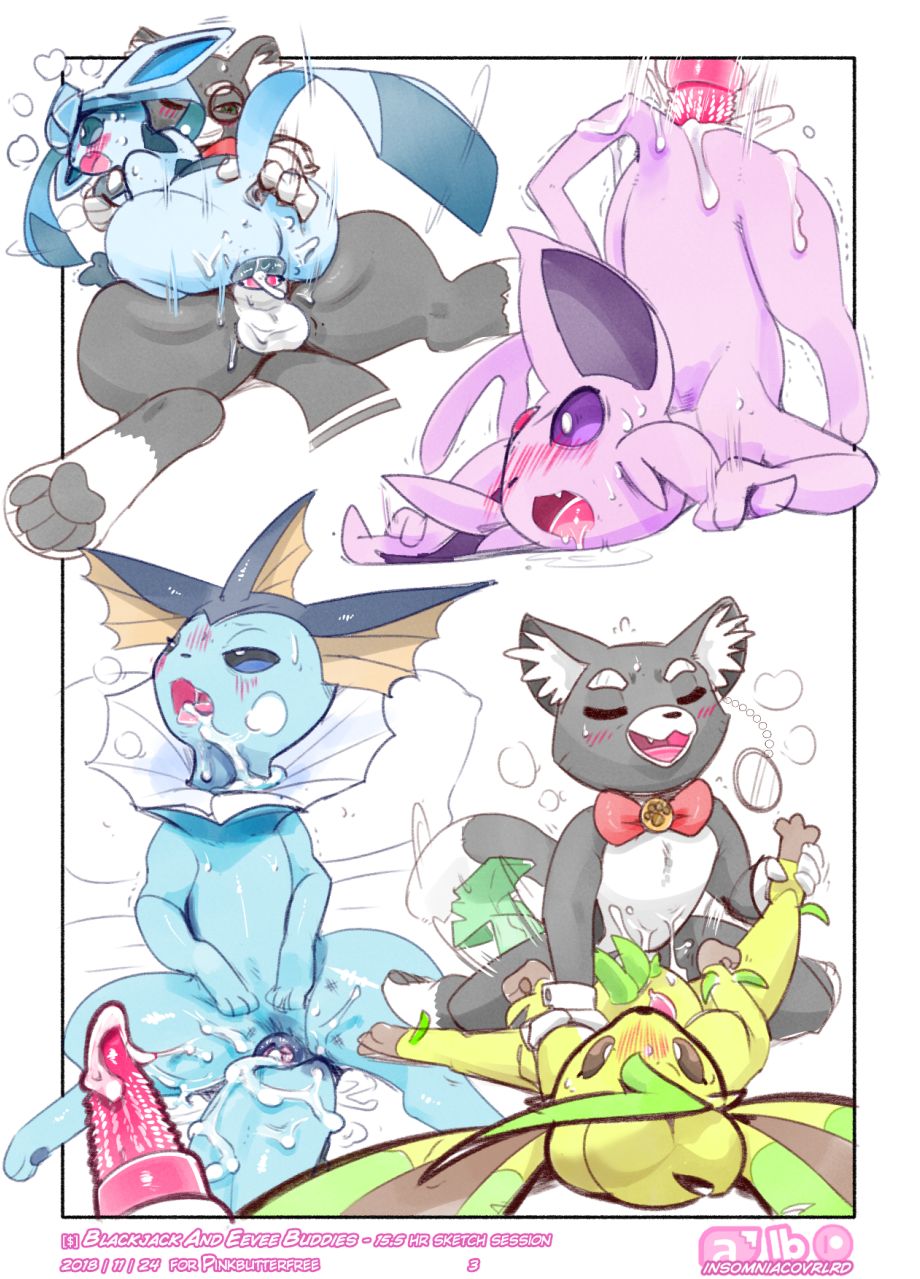 Blackjack & Eevee Buddies page 3 full