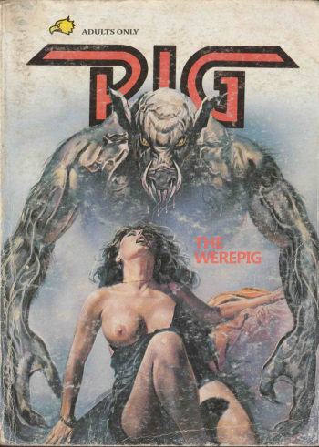 PIG #16 "THE WEREPIG" - ENGLISH cover
