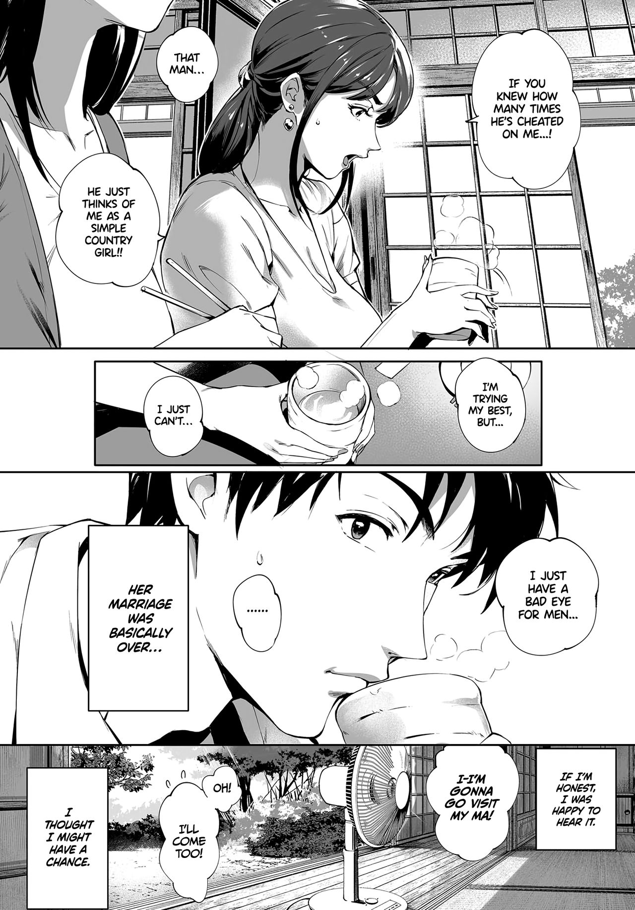 Kage no Tsuru Ito | Tendrils in the Shadows   =TLL + mrwayne= page 4 full