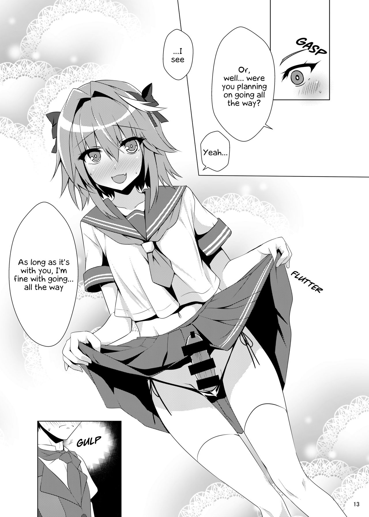 Astolfo-kyun Mitetara Seibetsu Nante Doudemo Yokunarimashita page 12 full