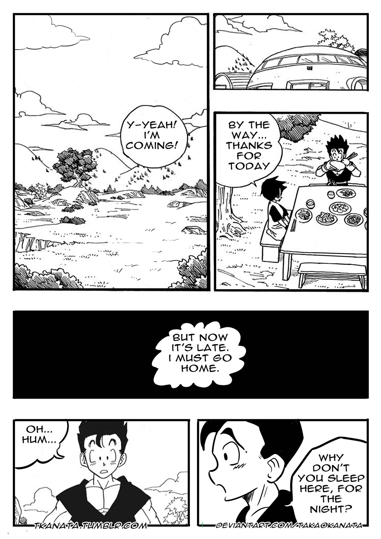 Gohan & Videl in: "Boots, Socks or Feet?" page 10 full