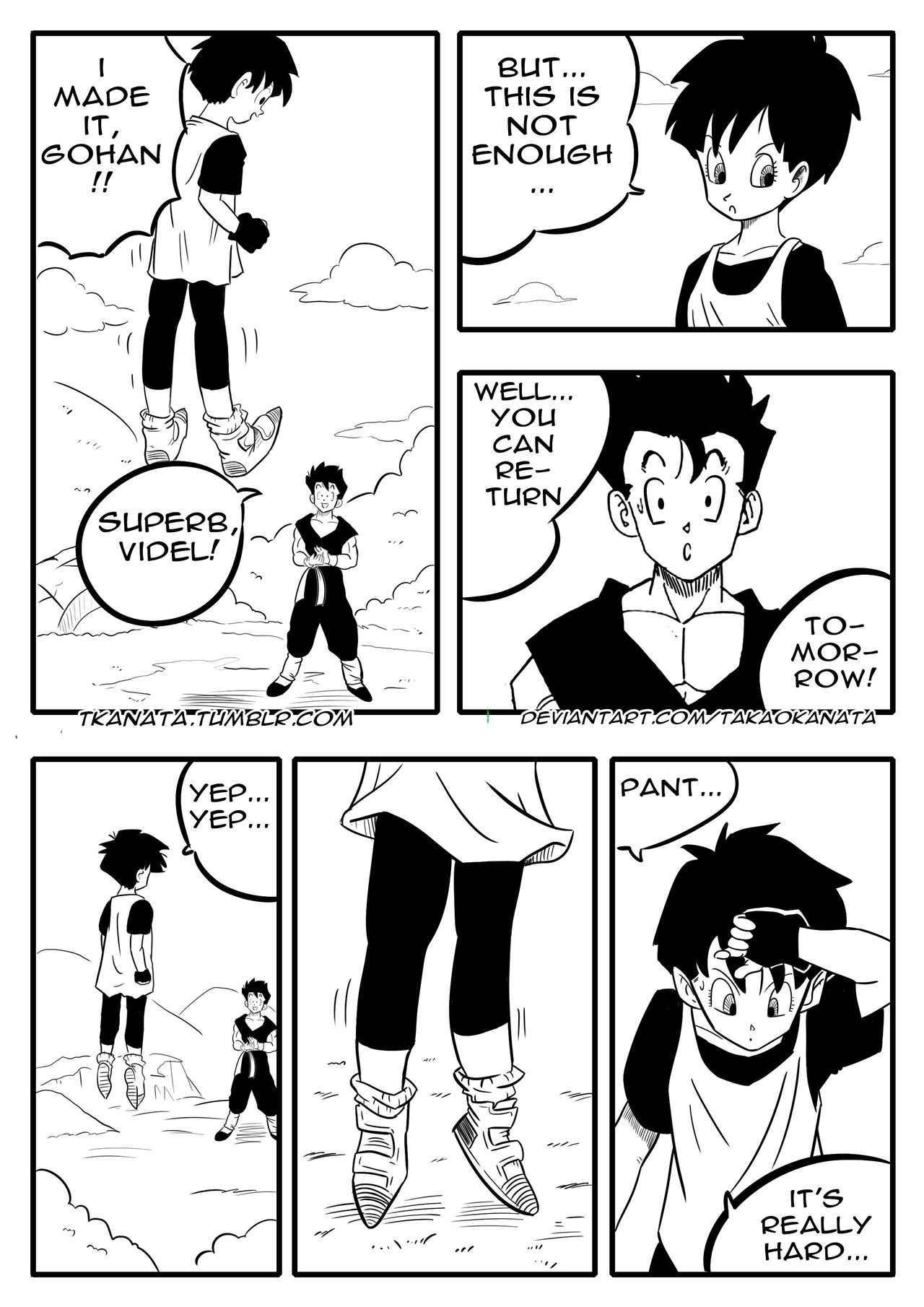 Gohan & Videl in: "Boots, Socks or Feet?" page 2 full