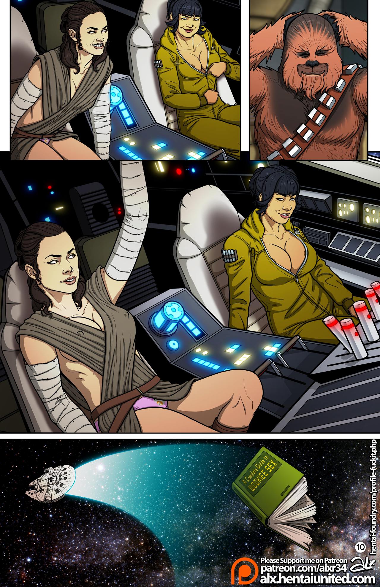Star Wars: A Complete Guide to Wookie Sex page 12 full