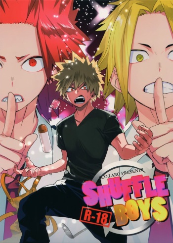 [SCO LABO (shoco)] SHUFFLE BOYS (Boku no Hero Academia) [Spanish] [Peace Sign Traducciones] [Digital] cover