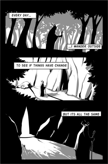 [Izra] unfinished comic [English] cover