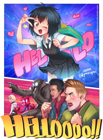 Peni Parker (Spider-Man Earth-14512/Spider-Man: Into the Spider-Verse) cover