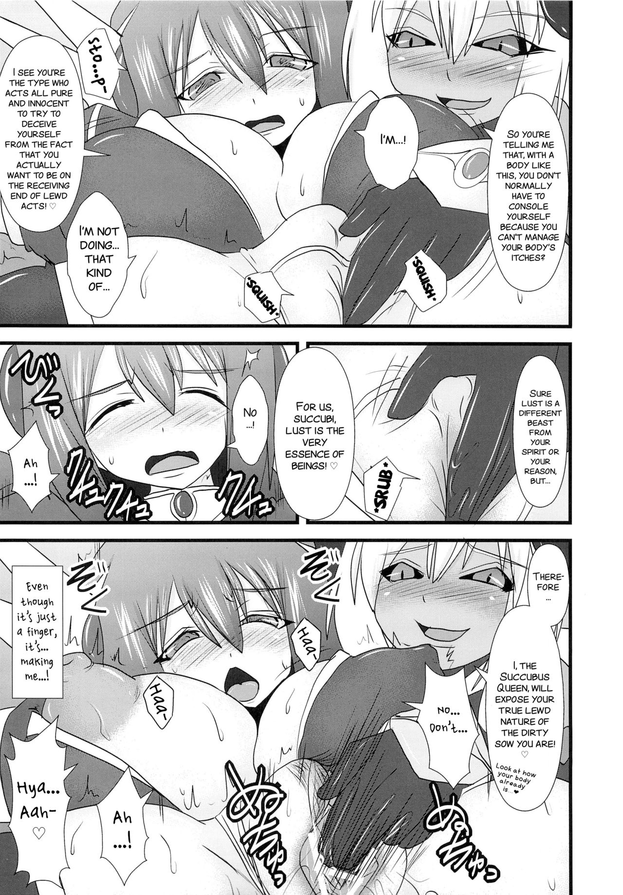 Shield Knight Elsain Vol. 13 "Succubus Flirtation" page 9 full
