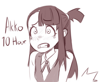 [Polyle] Akko 10hr (Little Witch Academia) cover