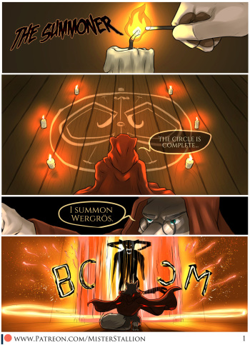 [MisterStallion] The Summoner [Colour] cover
