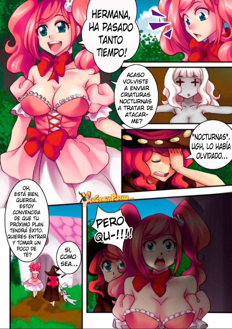 La Bruja, La Coneja & La Murciélago 1&2 page 8 full