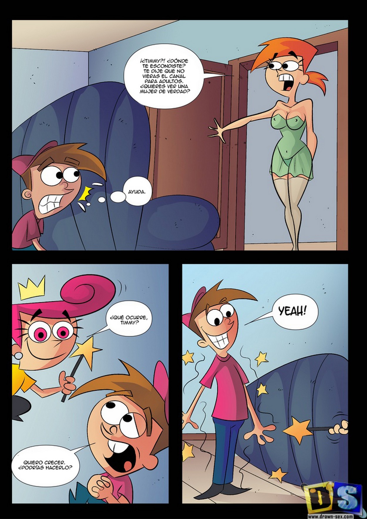 Timmy Wants Fuck – Drawn Sex page 1 full
