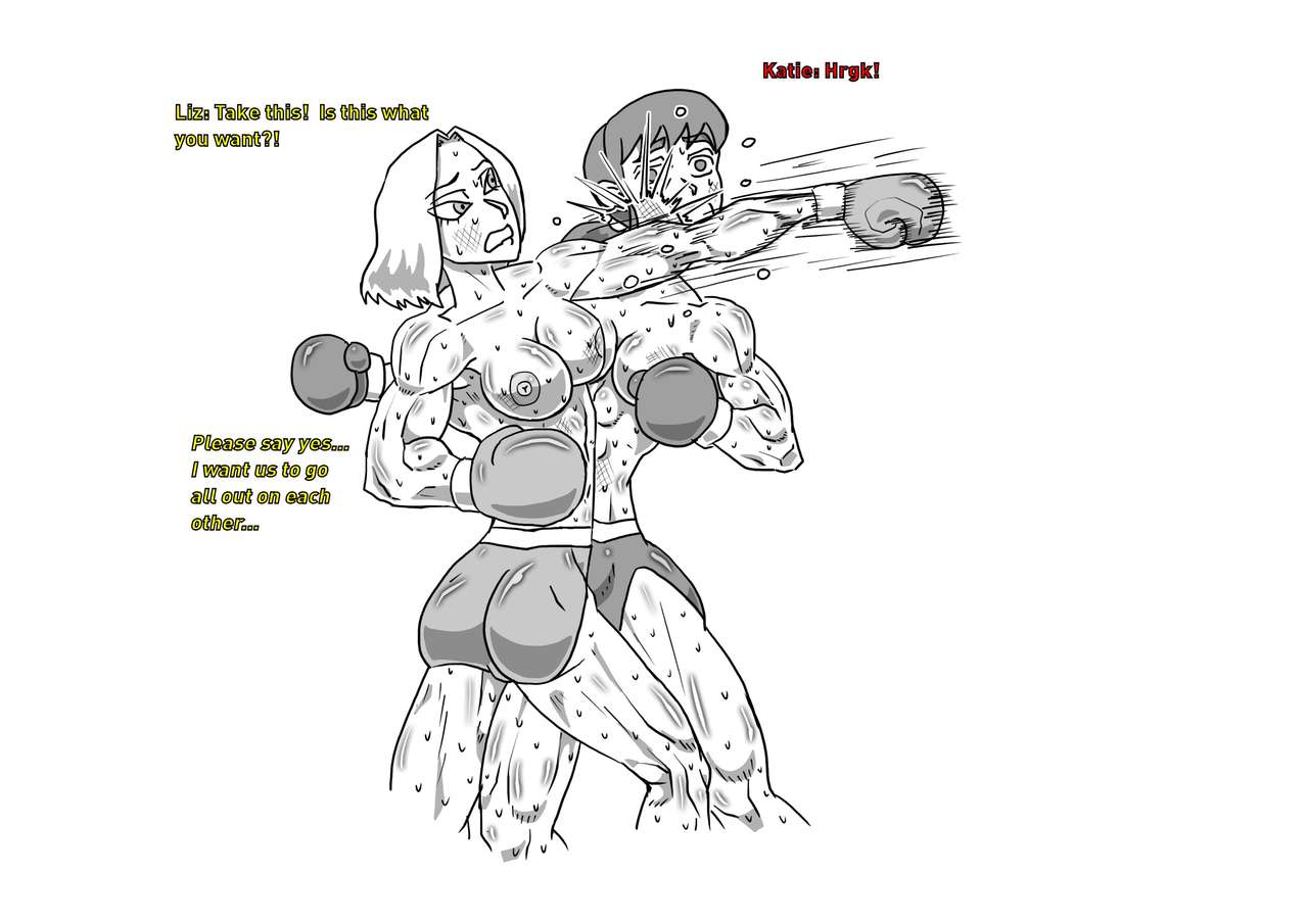 Boxing Girls Katie vs. Liz Rounds 1-4  Plus Bonus Sisters Round page 6 full