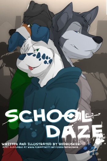 [Redrusker] School Daze (Colored by someannon, WIP Coloring) cover