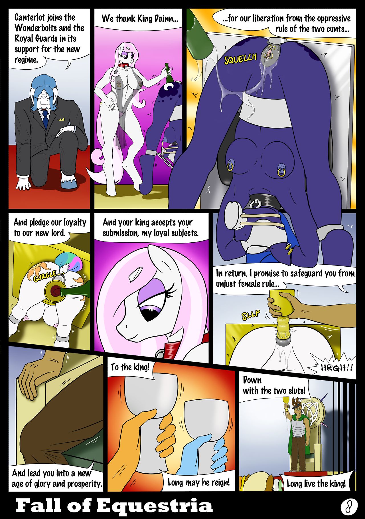 Breaking of the Sun. Prologue: Fallen Princess page 9 full