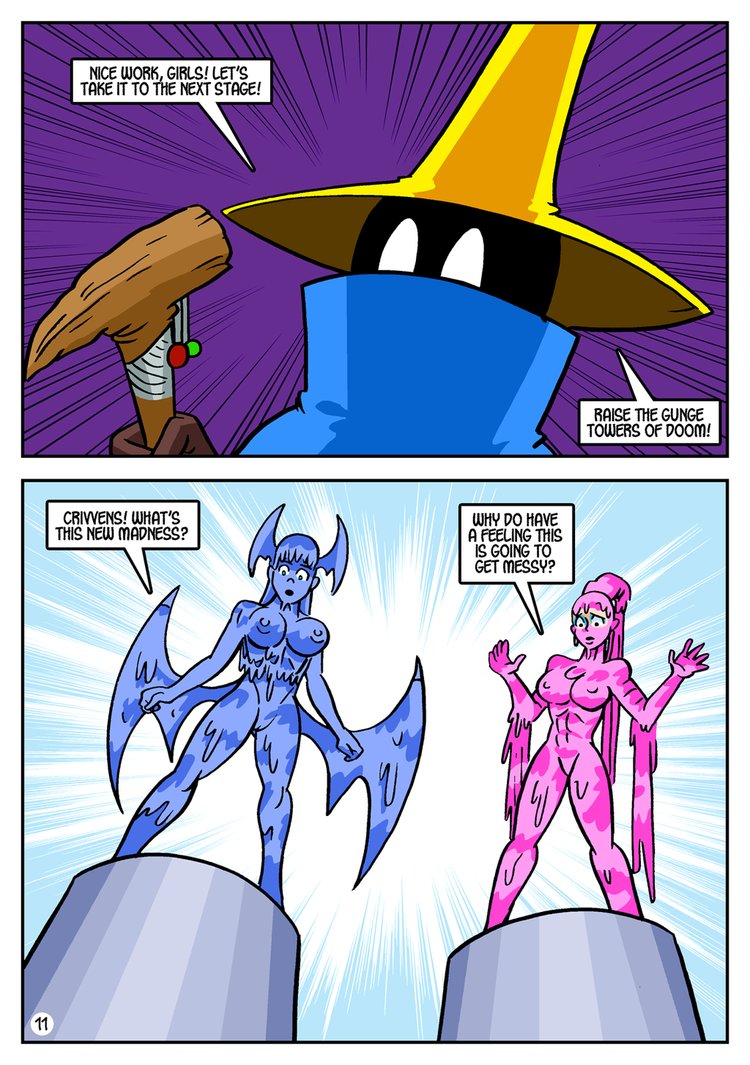 - Bayonetta & Morrigan Aensland - Mystic Mess Fest page 11 full