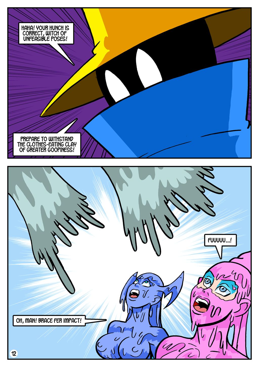 - Bayonetta & Morrigan Aensland - Mystic Mess Fest page 12 full