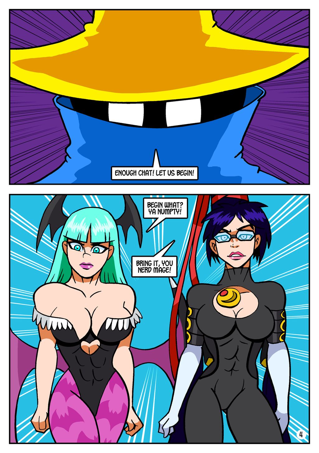 - Bayonetta & Morrigan Aensland - Mystic Mess Fest page 4 full