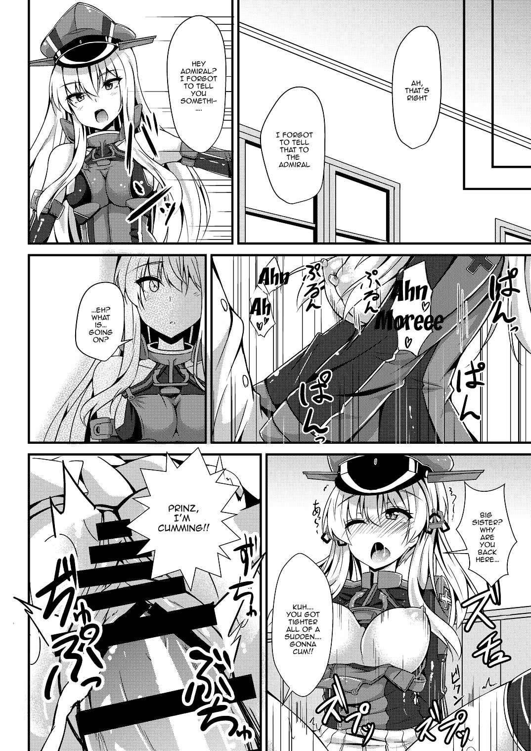 Daily life of admiral and two German ship - Teitoku to Futari no Nichijou page 12 full