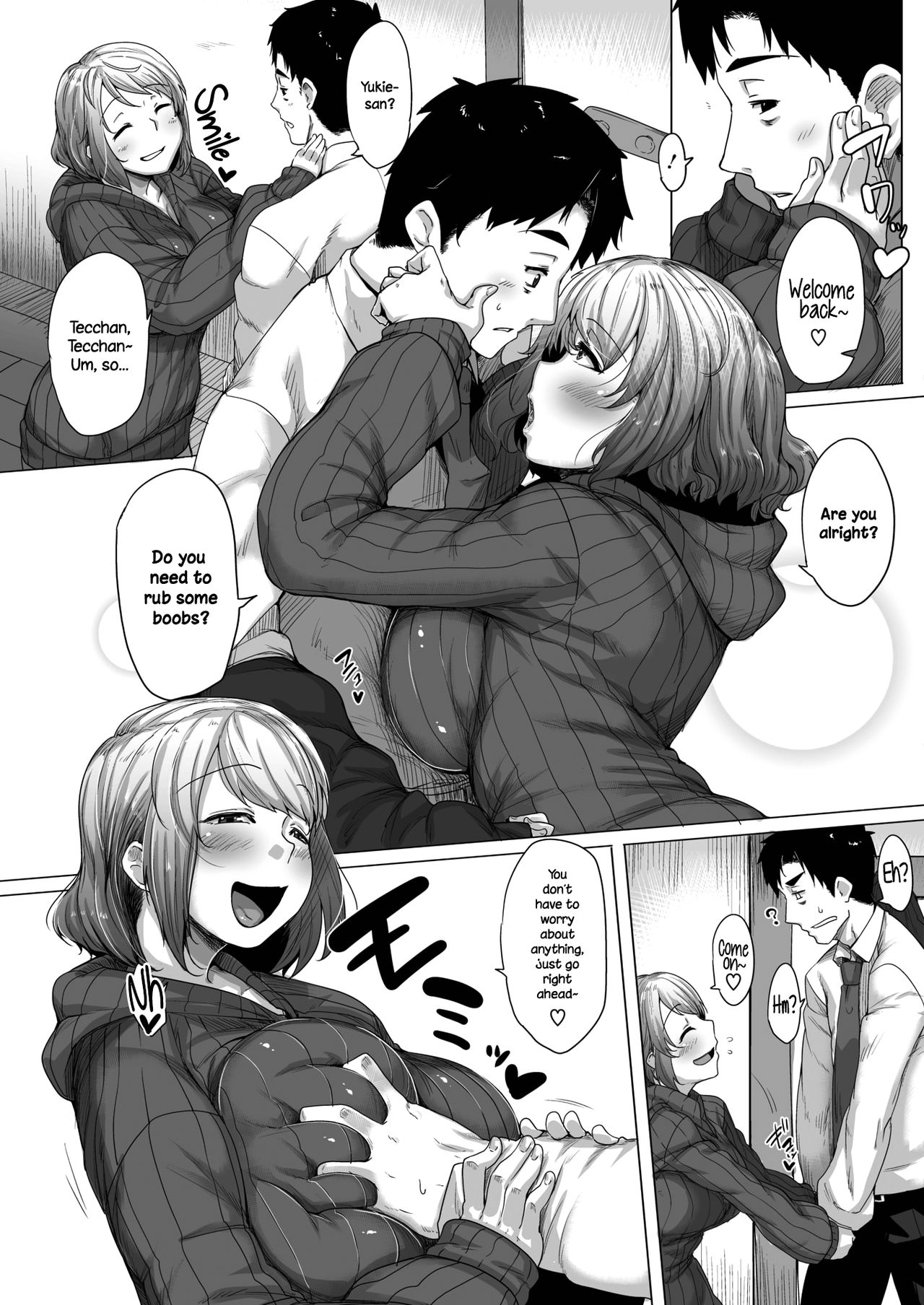 Daijoubu? Oppai Momu? | Are you alright? Do you need to rub some boobs? page 3 full
