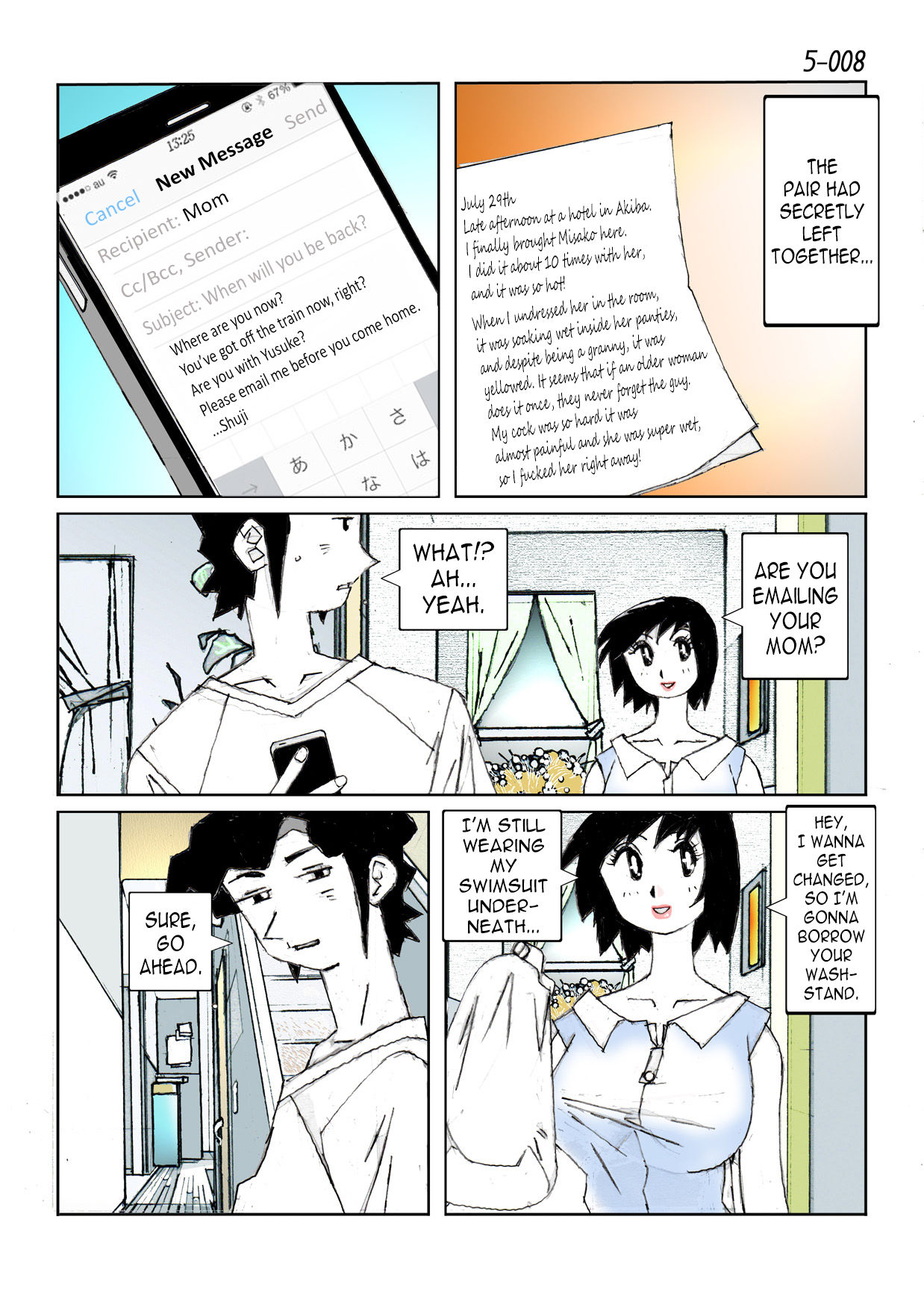 Kamo no Aji - Misako 5 page 10 full