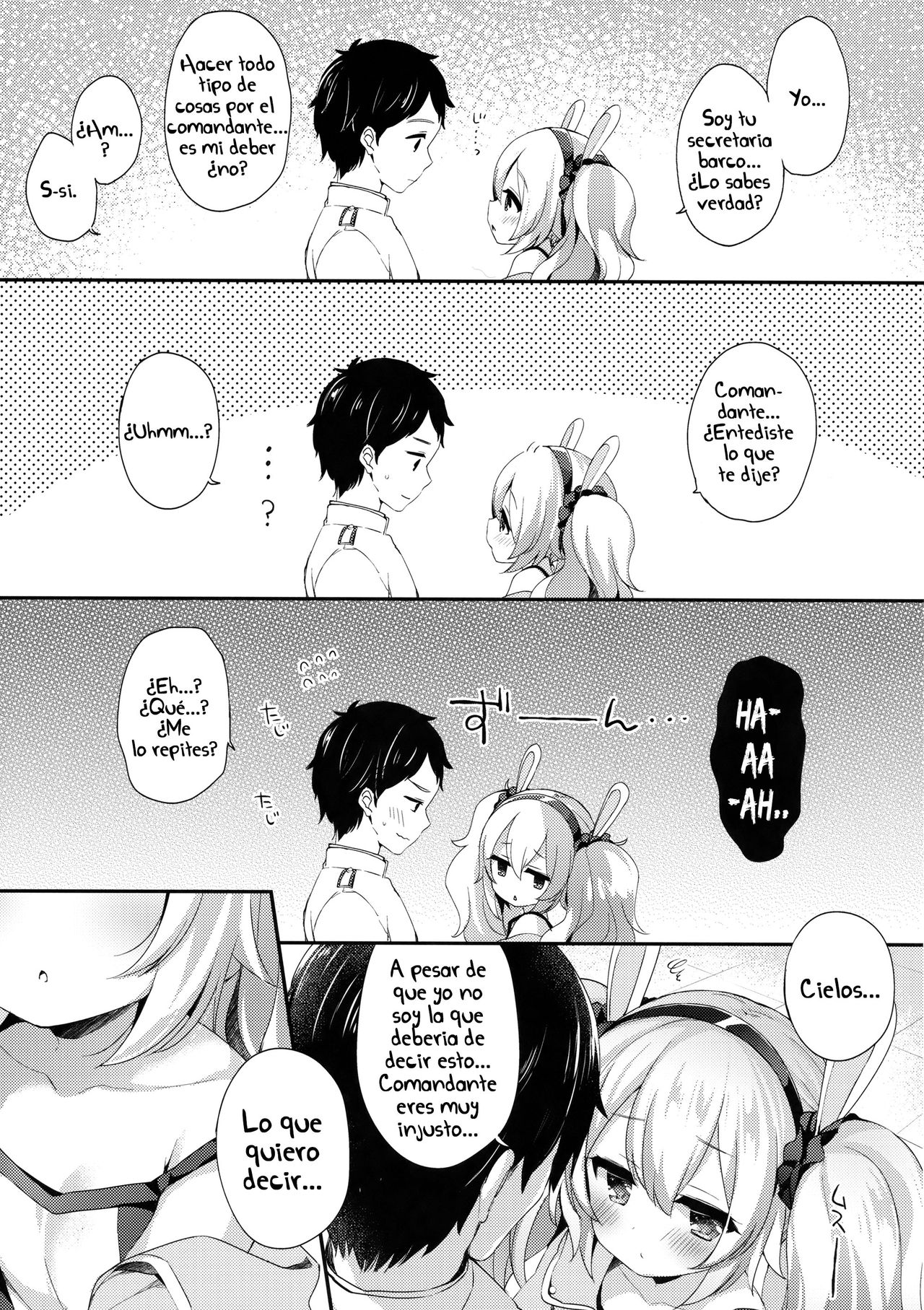 Shikikan, Laffey to… suru? | Comandante, ¿Quieres...Hacerlo conmigo? page 6 full