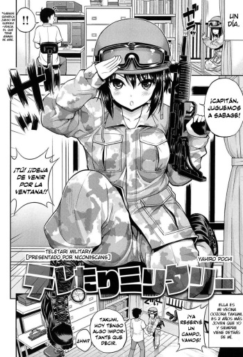 [Yahiro Pochi] Teletari Military (Chupa Shower) [Spanish] [NicoNiiScans] cover