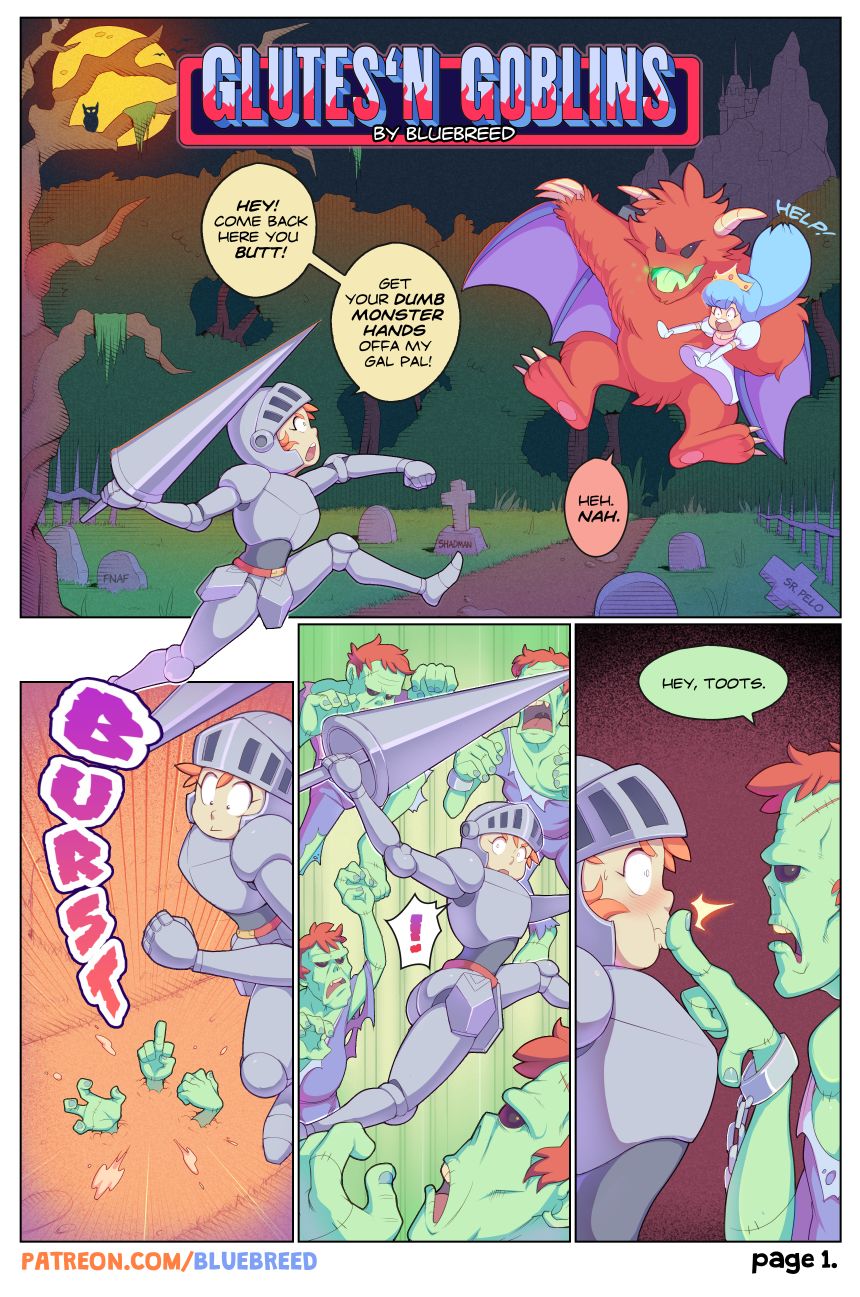 Glutes'N Goblins page 1 full