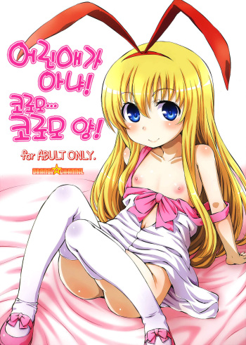 (C87) [ORANGE☆CHANNEL (Aru Ra Une)] Kodomo janai yo! Koromo-cha... Koromo-san! | 어린애가 아냐! 코로모... 코로모 양! (Saki) [Korean] cover