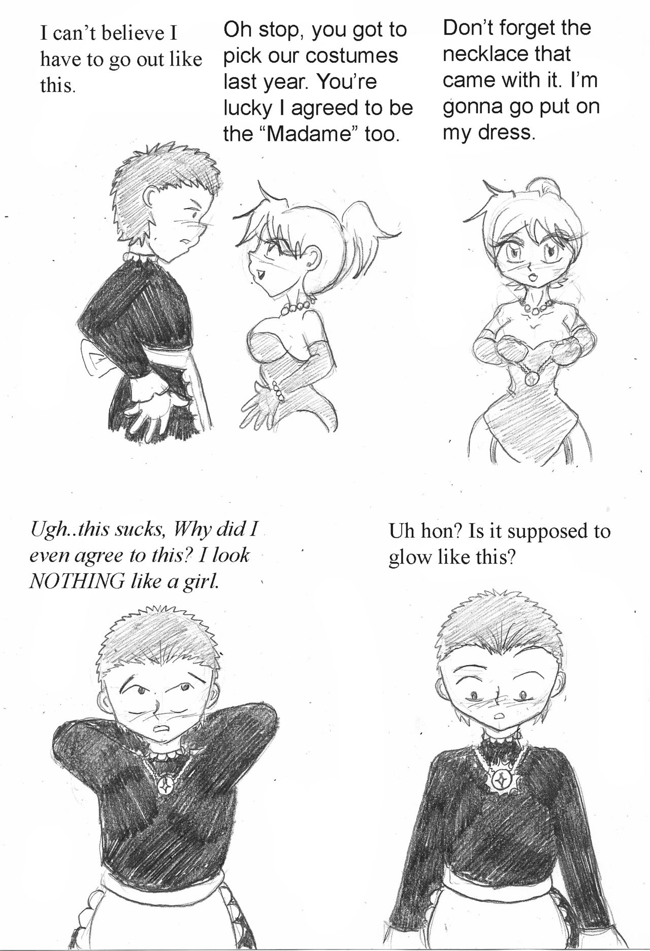 Necklace of Change The Maid page 1 full