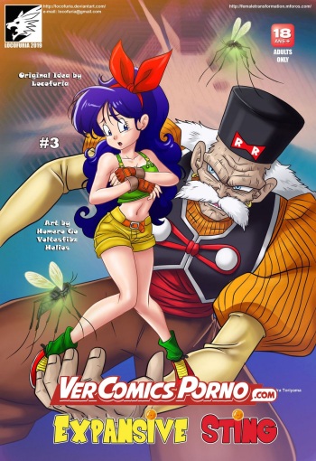 [Locofuria, Voltesfibz] Expansive Sting #3 (Dragon Ball Z) [Spanish] cover