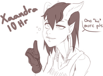 [Polyle] Xaandra(Draenei) 10hr (World of Warcraft) cover