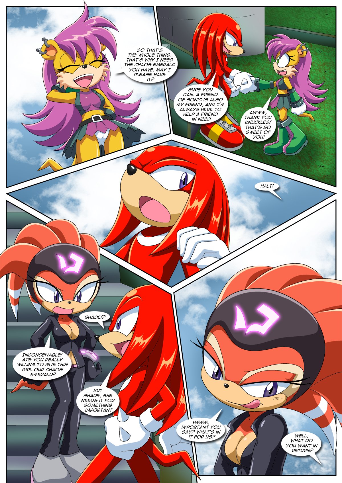 Sonic Project XXX 4 page 11 full