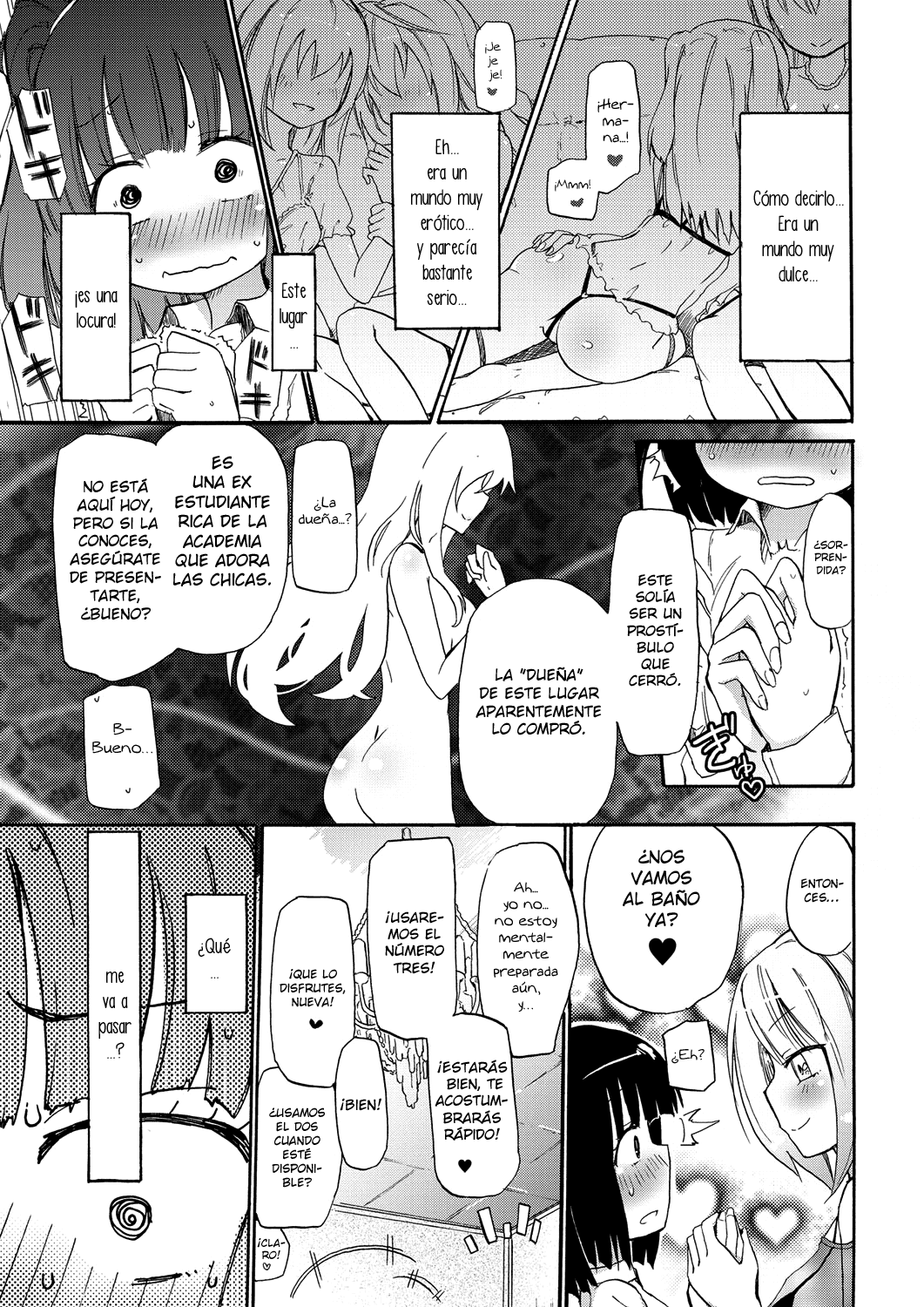 Momoyuri Gakuen Himitsu no Soap-bu | El prostíbulo secreto del club de la Academia Momoyuri page 3 full