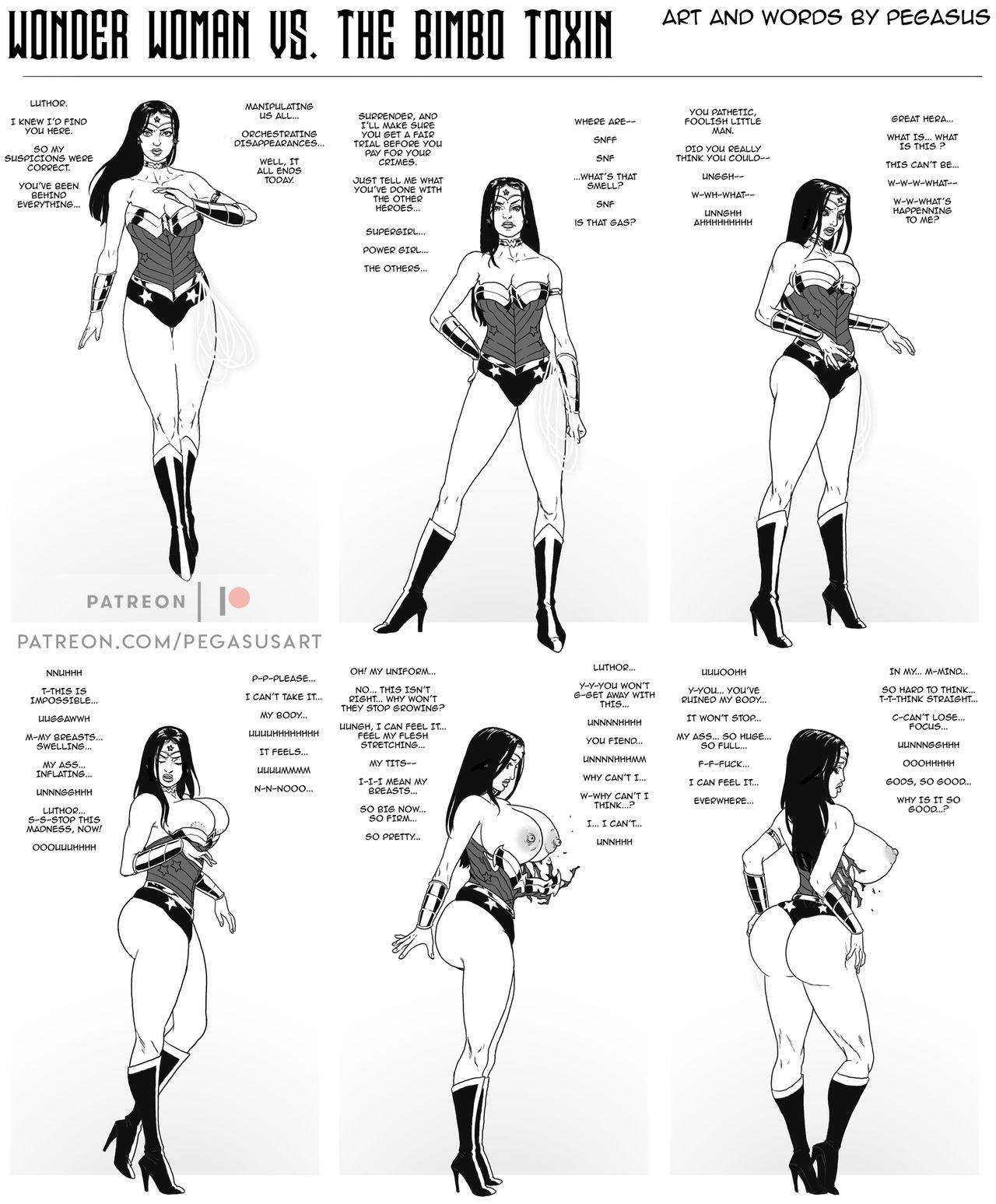 Wonder Woman vs. The Bimbo Toxin page 2 full