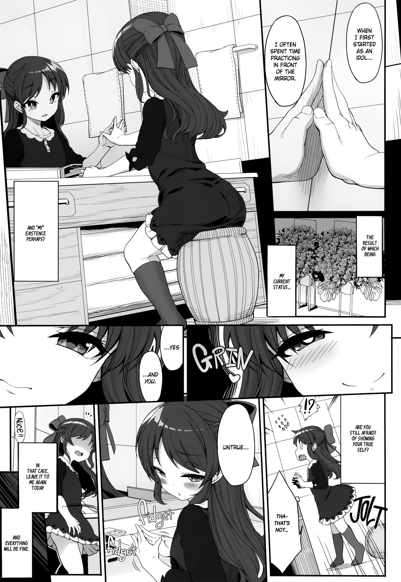 Arisu to Idol no Watashi   =White Symphony= page 2 full