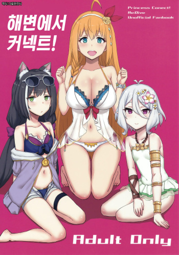 (C96) [Gomuhachi (Gomu)] Beach de Connect! | 해변에서 커넥트! (Princess Connect! Re:Dive) [Korean] [그림판전사] cover
