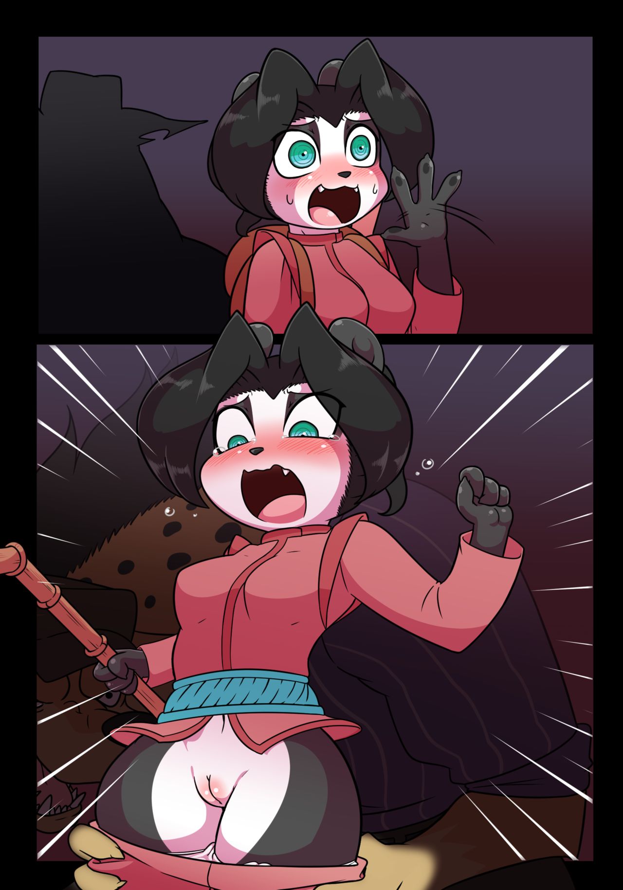 Wherewolf - Story of the town panda and the country panda page 5 full