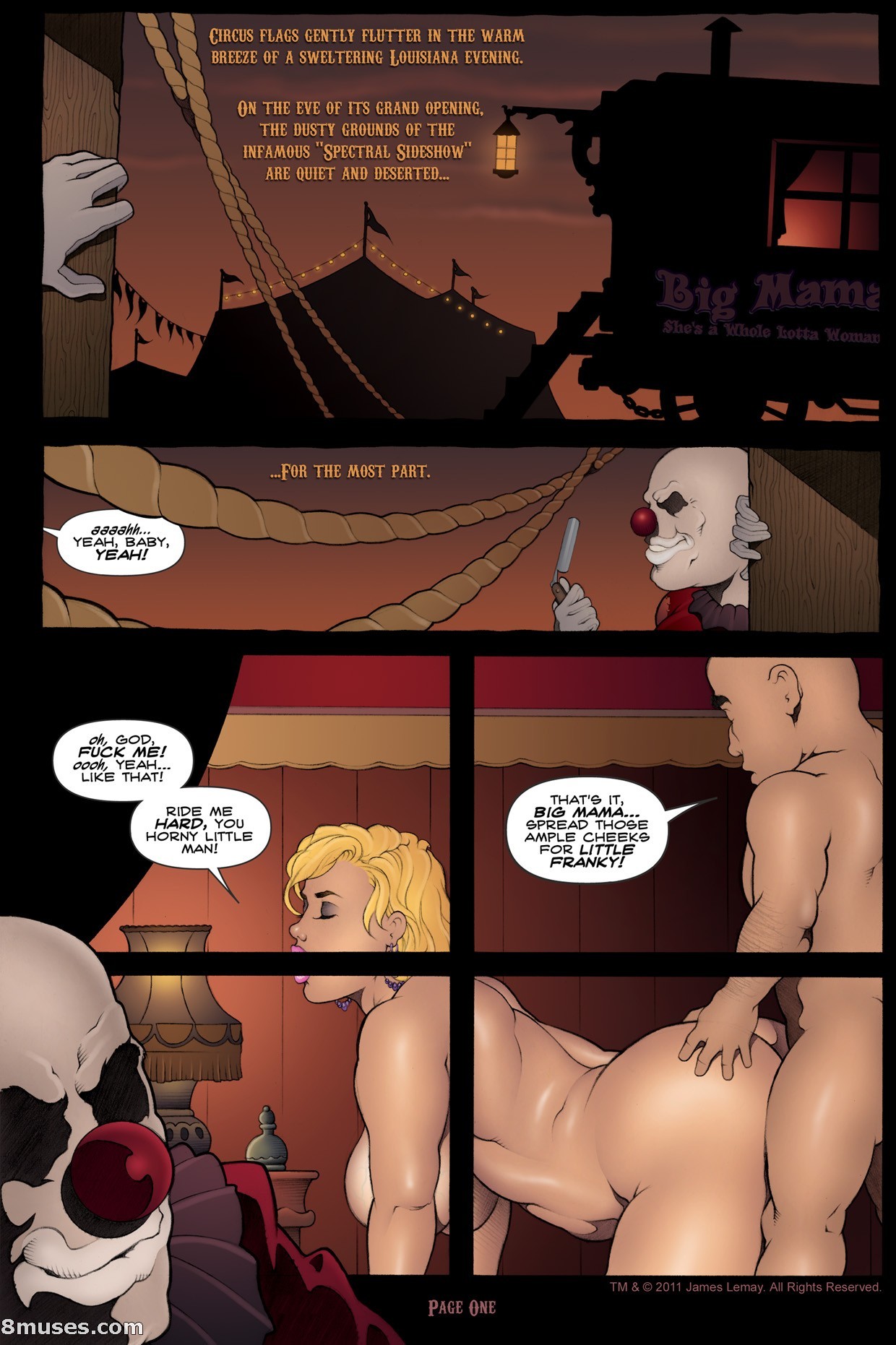 Sideshow Nympho page 2 full