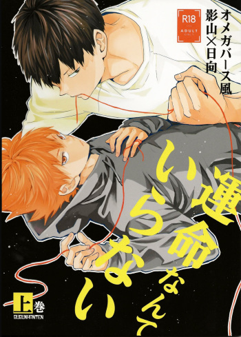 (C94) [Bubunhanten (Kazuki Rai)] Unmei nante Iranai Joukan (Haikyuu!!) [English] [Otokonoko Scans] cover