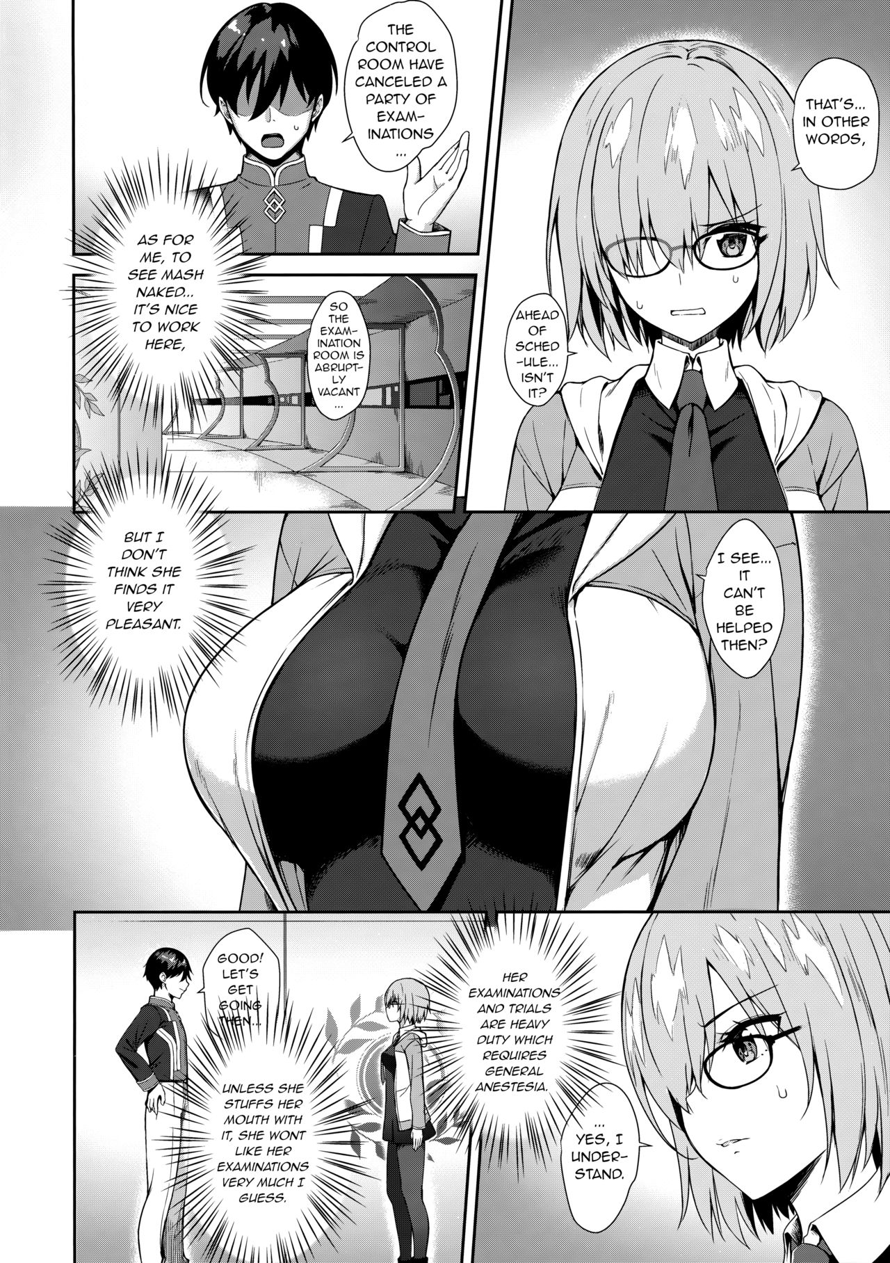 Mash Kyrielight Suimin Kansatsu Houkokusho | Mash Kyrielight Sleeping Violation Examination Report page 4 full