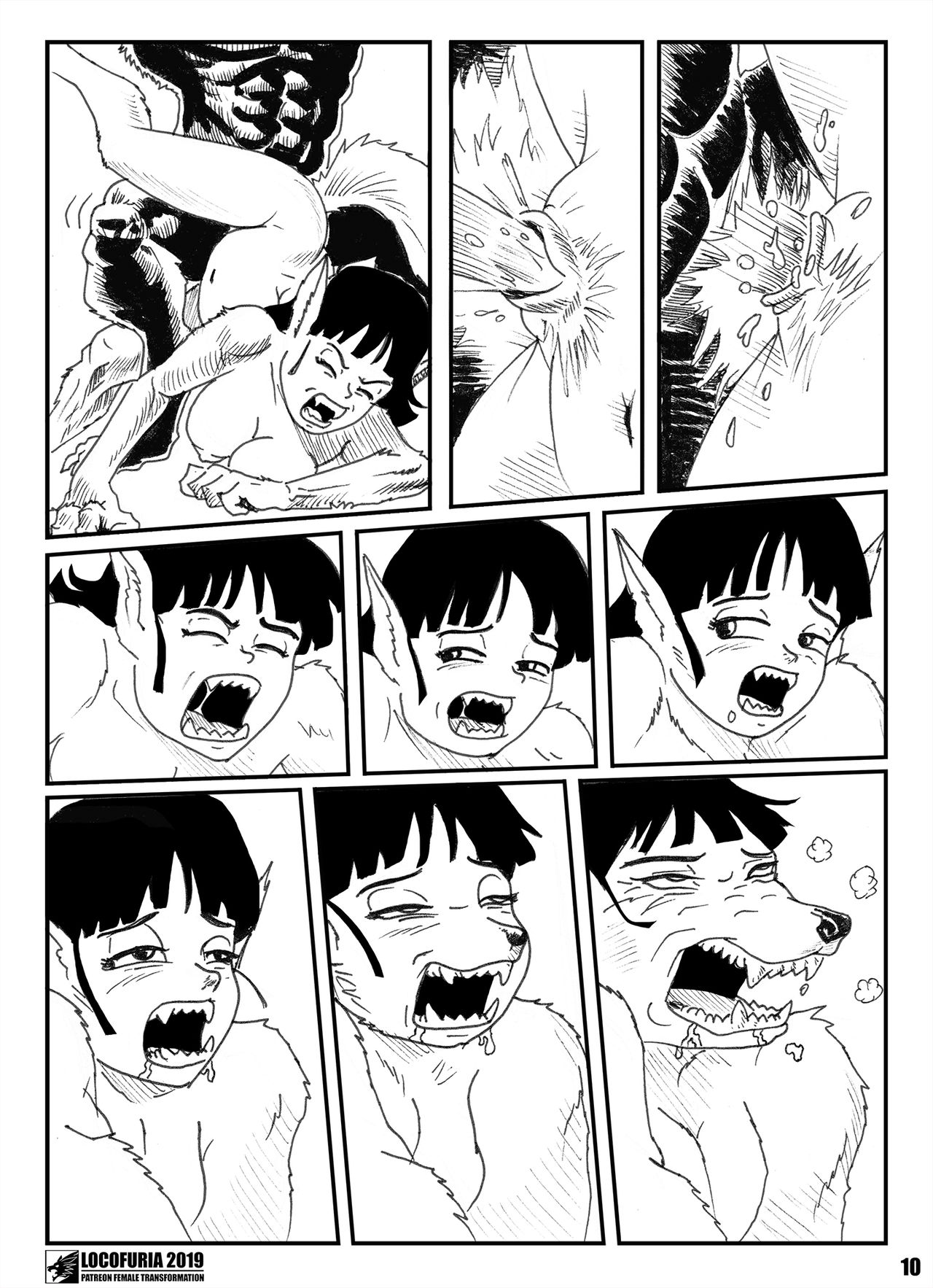 Pan vs. The Werewolf - Pan's Lunar Battle page 11 full