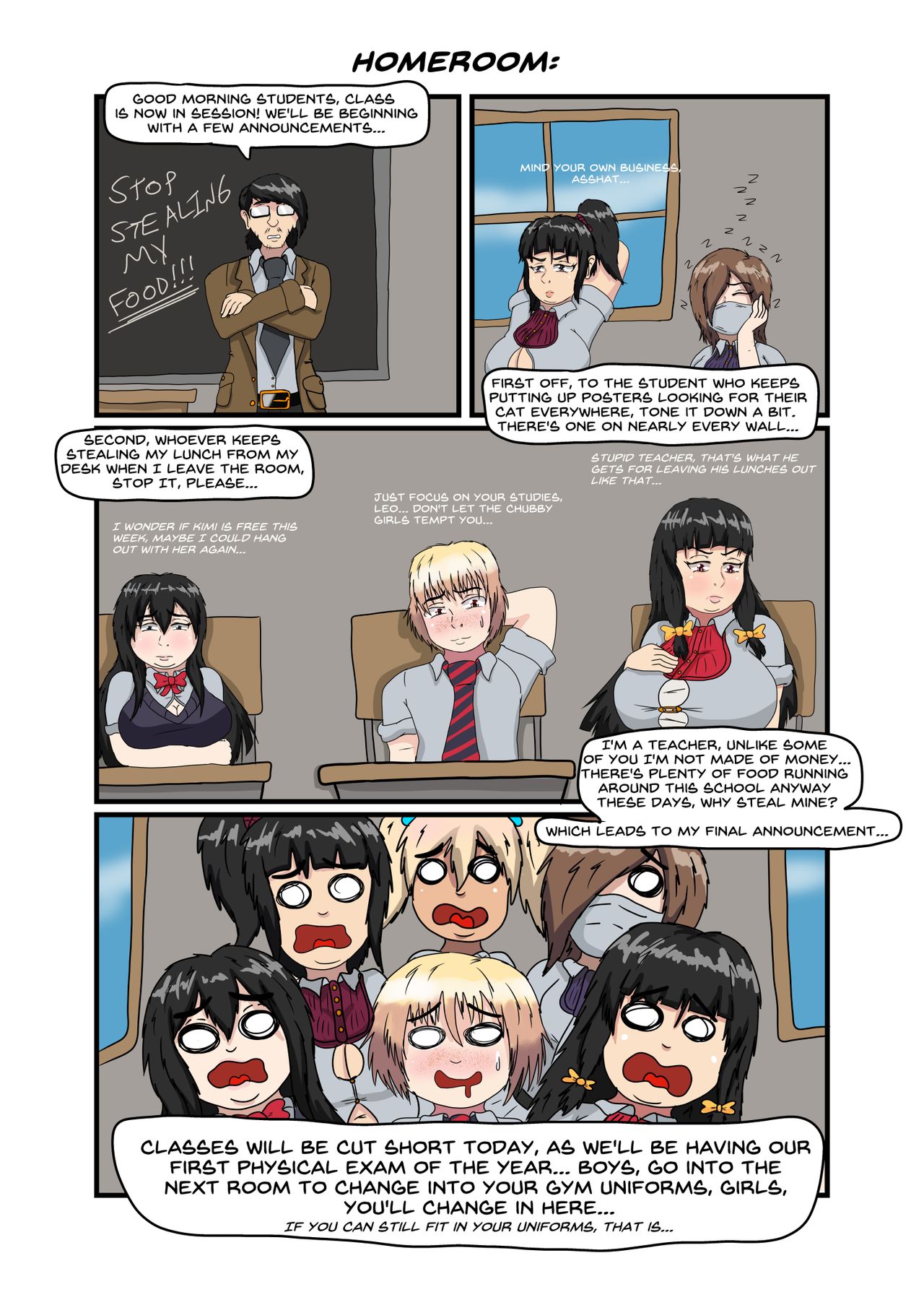 IN-FAT-UATION Ch. 2 - Tainted Love page 9 full
