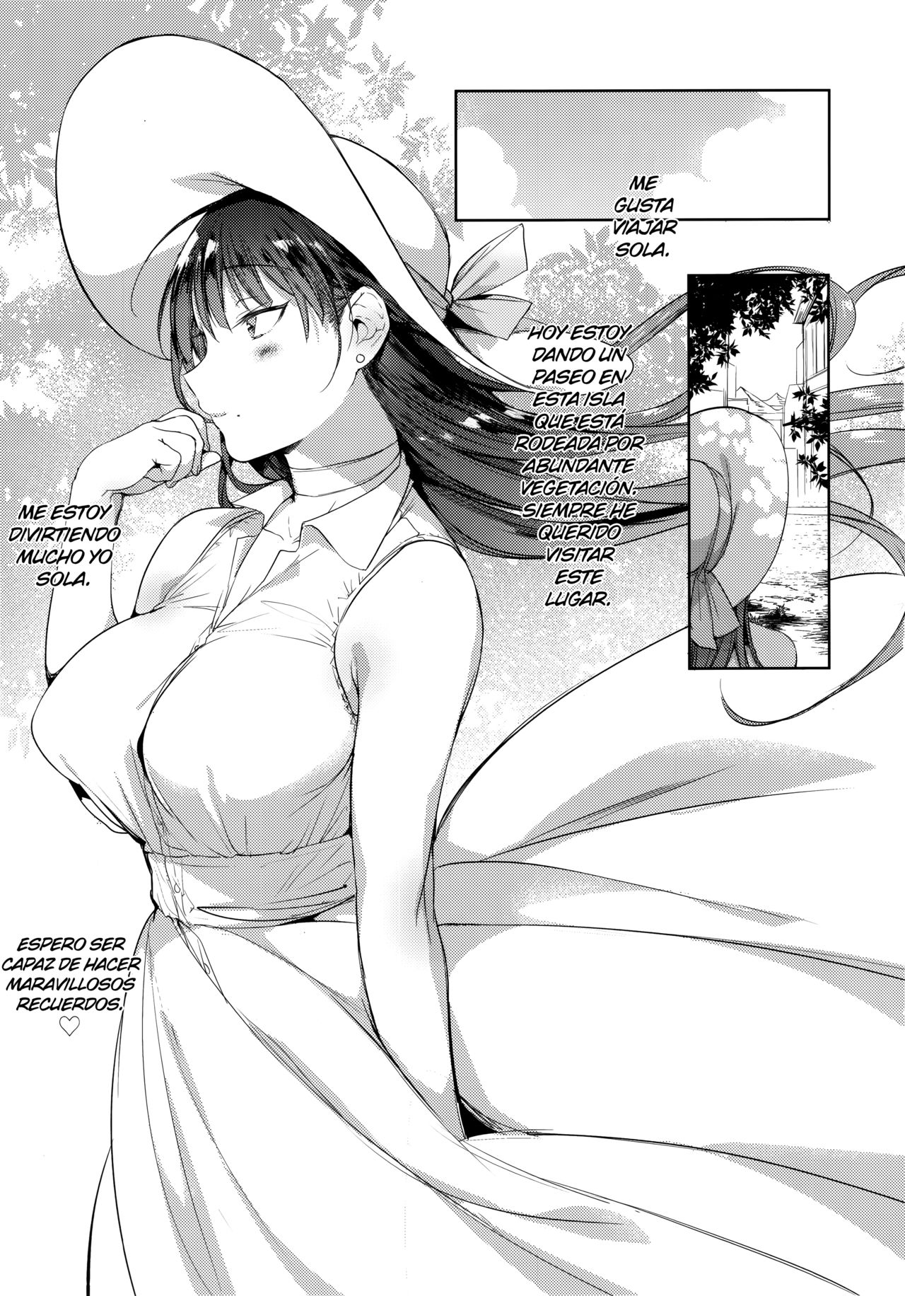 Natsu no Ojou-san ga Yukizuri Omanko shitekureru page 4 full